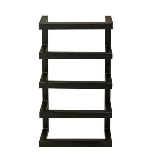 Porte-serviettes En Acier Inoxydable - Noir