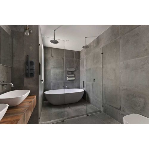 Porte-serviettes En Acier Inoxydable - Noir