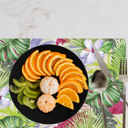 Lot De 6 Sets De Table Ibis - 28 X 43 Cm - Vert