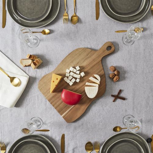 Planche De Présentation En Acacia - Marron