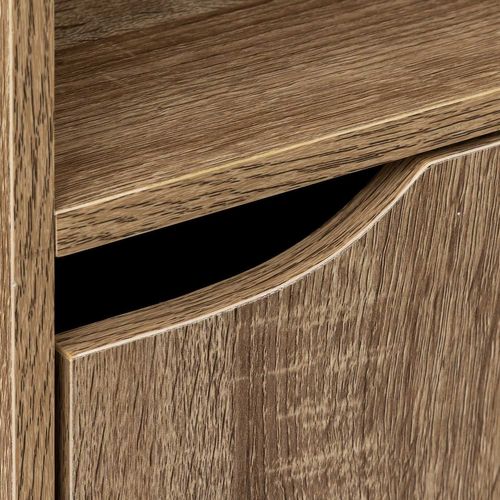 Etagère 2 Cases Mix N'modul 1 Porte - Marron