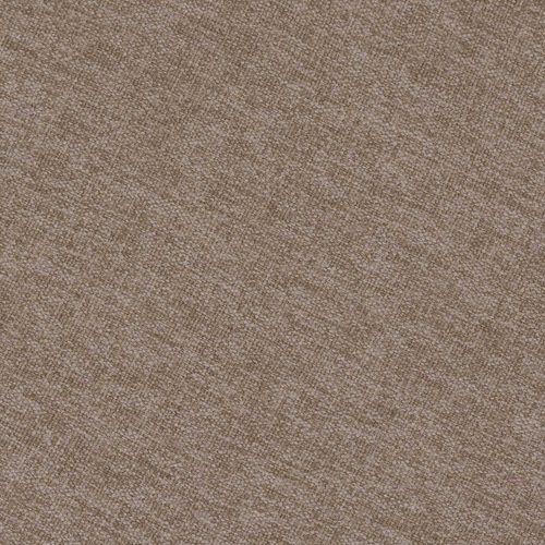 Pouf Design Floral En Tissu - Beige