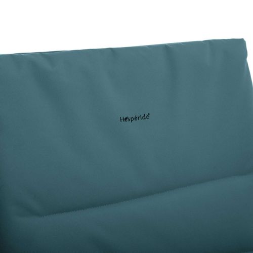 Fauteuil Relax De Jardin Pliable Milos - 3 Positions - Bleu Canard