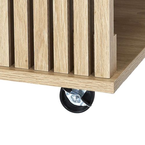 Ilot De Cuisine Saulk En Bois - Marron