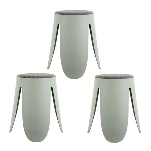 Lot De 3 Tabourets Keystone - Jade