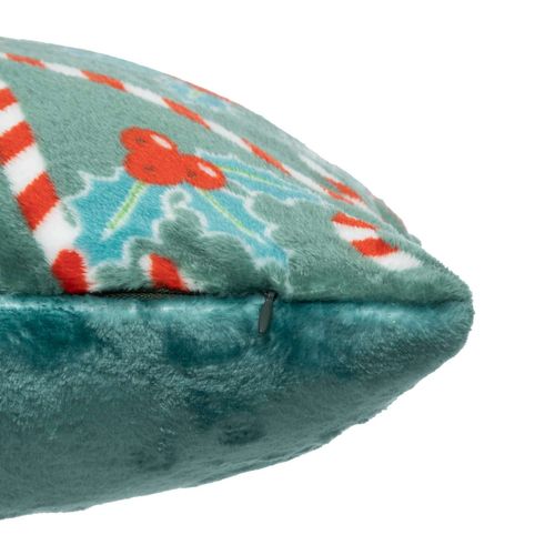 Coussin Décoratif En Forme De Canne En Bonbon (sucre D'orge) – 35 Cm, Pour Canapé, Lit, Ambiance Noël