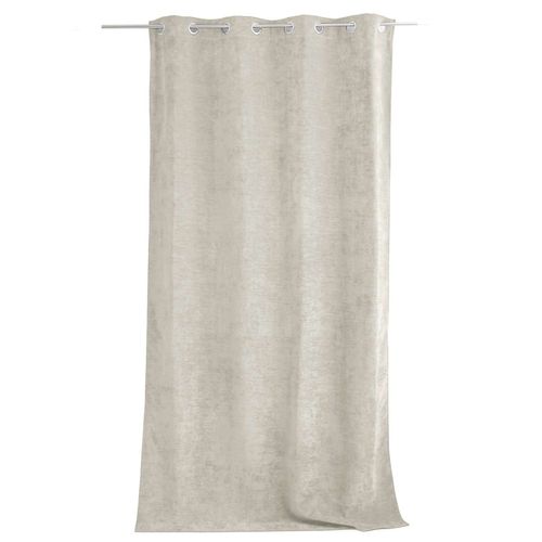 Rideau Thermique En Velours - 140 X 260 Cm - Ecru