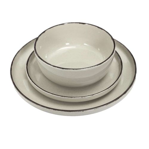 Service Vaiselle 12 Pièces Au Gres Du Temps - Beige