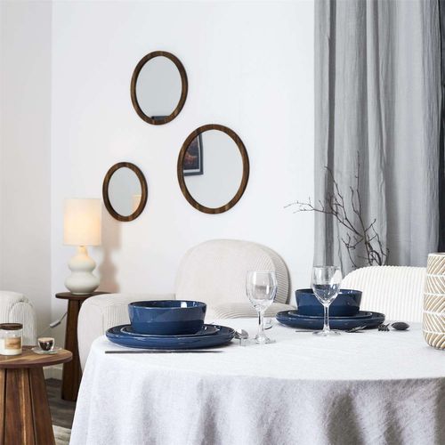 Service Vaiselle 12 Pièces Au Gres Du Temps - Bleu