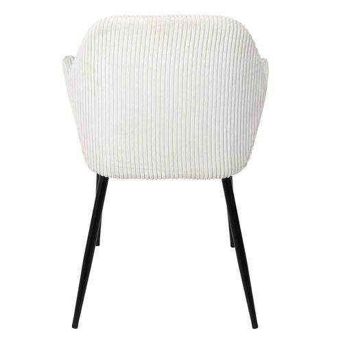 Lot De 2 Fauteuils En Tissu Côtelé Drammen - Beige