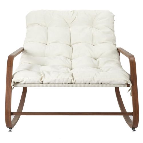 Fauteuil à Bascule Manda - Blanc