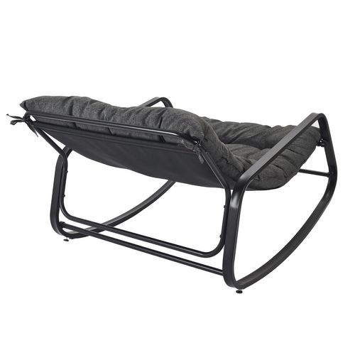 Fauteuil à Bascule Manda - Noir