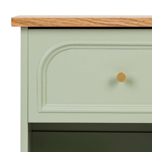 Table De Chevet En Bois Mohea - Vert