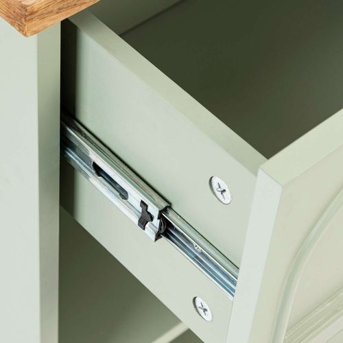 Table De Chevet En Bois Mohea - Vert