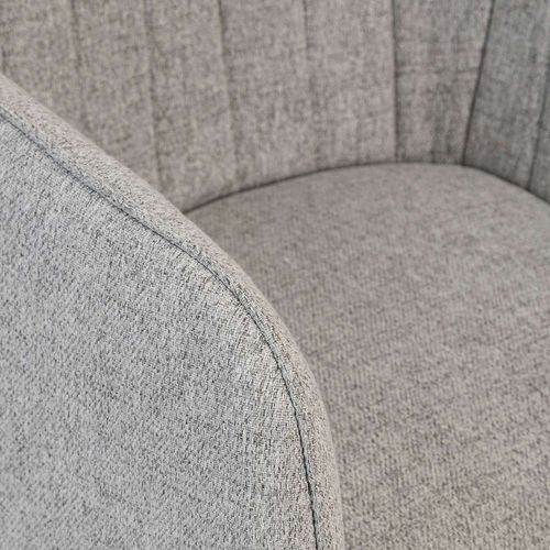 Lot De 2 Fauteuils à Dîner Visoca - Gris