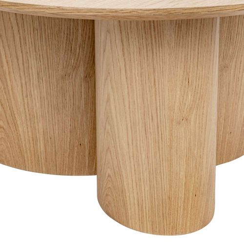 Table Basse Design En Bois Aliona - Marron