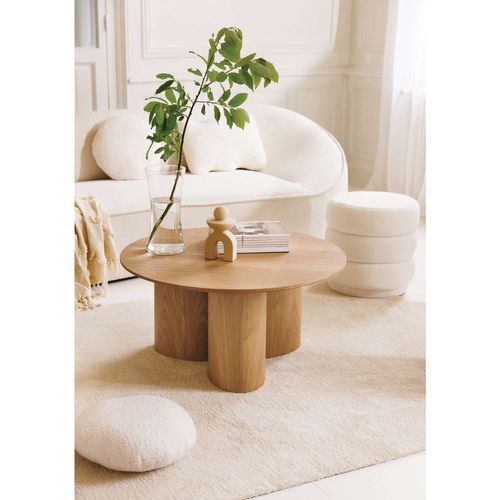 Table Basse Design En Bois Aliona - Marron