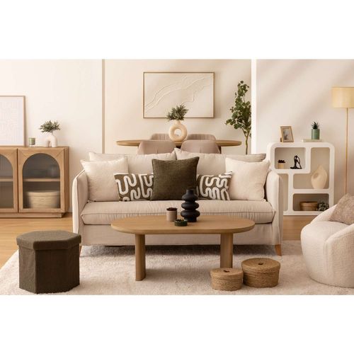 Eucalyptus Artificiel Avec Pot Plastique - H. 127 Cm - Vert