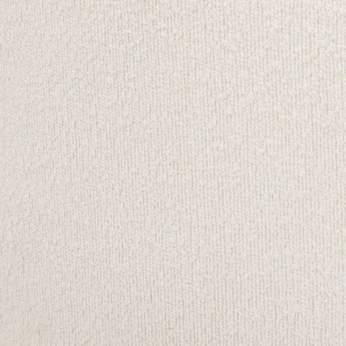 Pouf De Rangement En Bouclette - Blanc