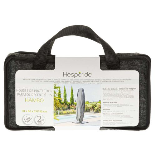 Housse De Protection Pour Parasol Décentré S Hambo - 30 X 60 X 210 Cm - Gris