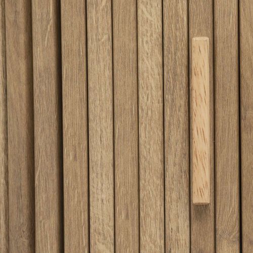 Table Basse 2 Portes En Bois Colva - Marron