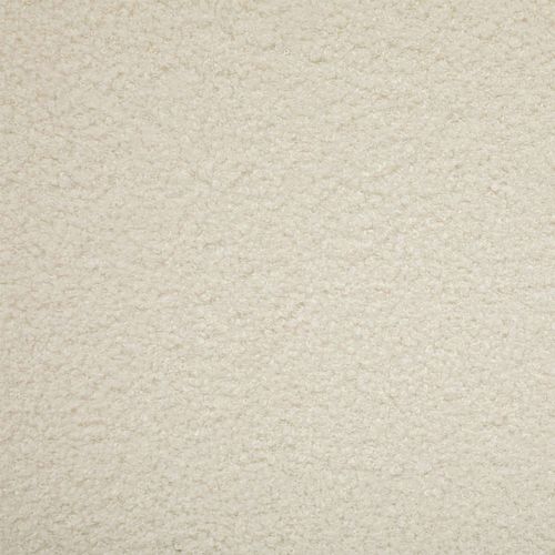 Fauteuil à Bascule En Bouclette Olmeto - Blanc