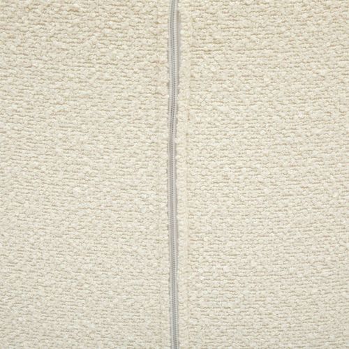 Fauteuil Pivotant En Bouclette Edith - Blanc