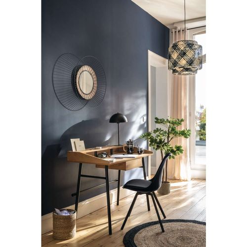 Bureau Vintage 1 Tiroir En Bois Josan - Marron