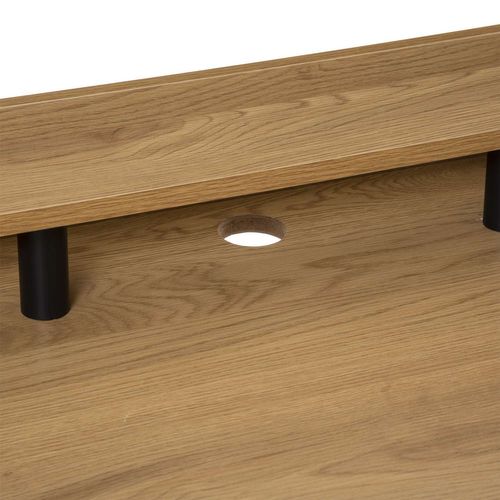 Bureau Vintage 1 Tiroir En Bois Josan - Marron