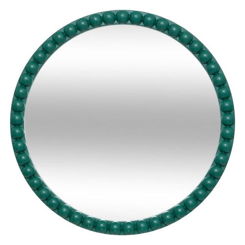 Miroir Rond Mala - Diam 60 Cm - Vert