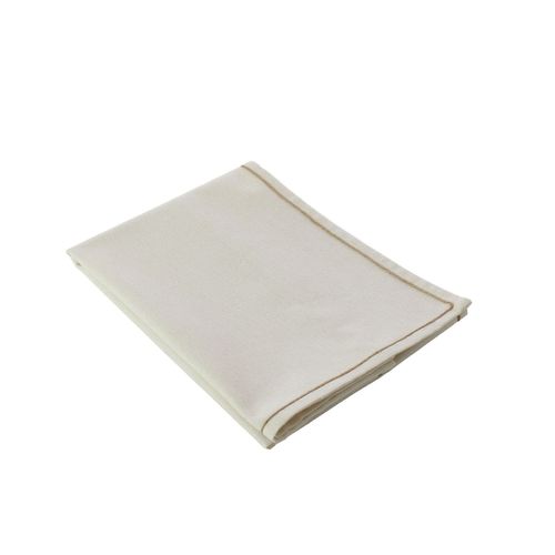 Chemin De Table Avec Bordure Jute Lina - 140 X 40 Cm - Ecru