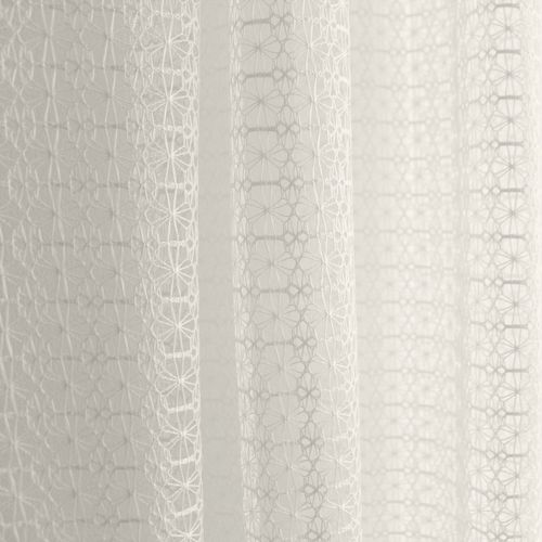 Voilage Aspect Maille Ceraiste - 140 X 240 Cm - Ecru