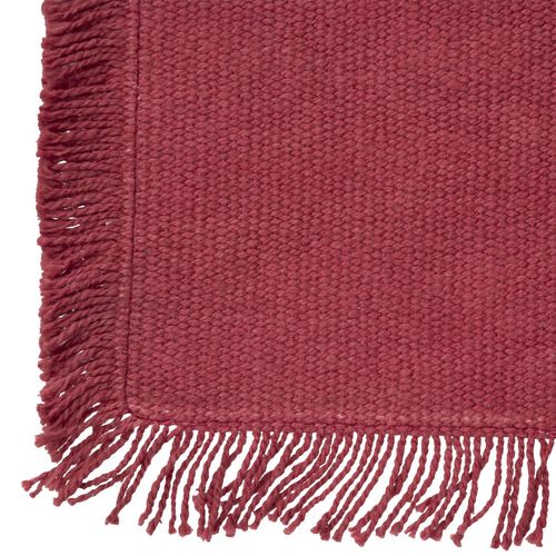 Set De Table En Coton Maha - 45 X 30 Cm - Grenat