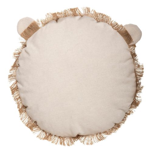 Coussin Rond Enfant Lion - Diam. 38 Cm