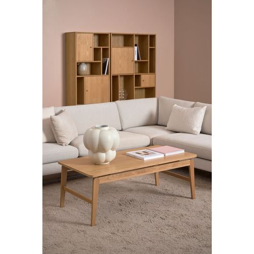 Table Basse Rectangulaire En Chêne Aren - Marron