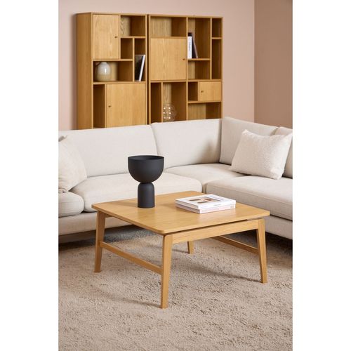 Table Basse Carrée En Chêne Aren - Marron