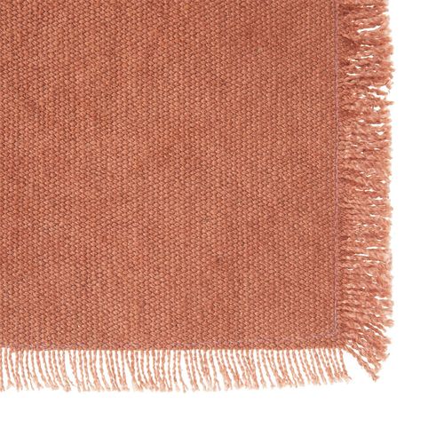 Set De Table En Coton Maha - 45 X 30 Cm - Terracotta
