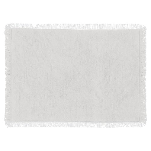 Set De Table En Coton Maha - 45 Cm X 30 Cm - Blanc