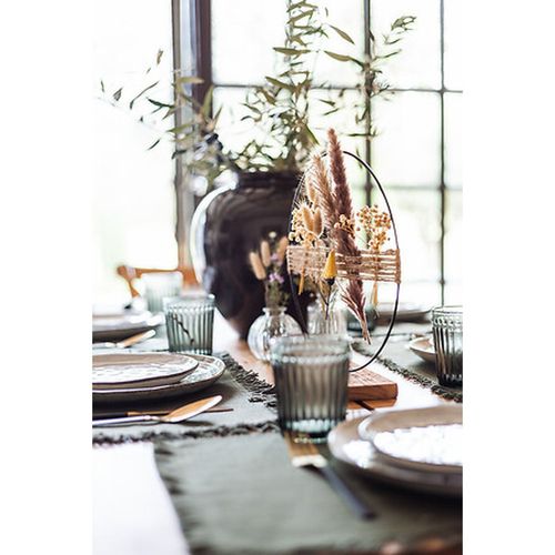 Set De Table En Coton Maha - 45 X 30 Cm - Kaki