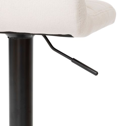 Lot De 2 Chaises De Bar En Tissu Delek - Beige