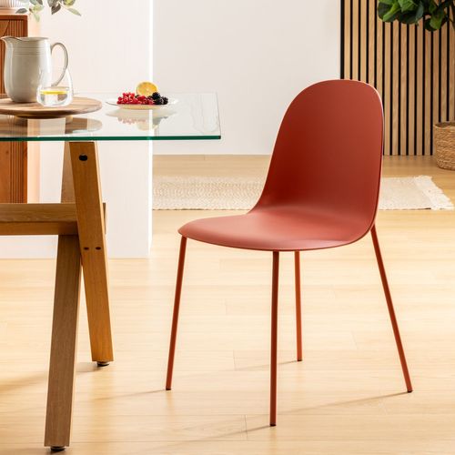 Lot De 6 Chaises Asan - Terracotta