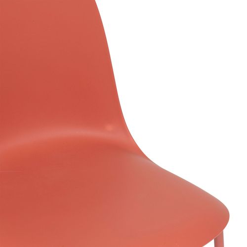 Lot De 6 Chaises Asan - Terracotta