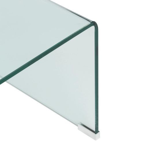 Table Basse Rectangulaire En Verre Lenia - Transparent