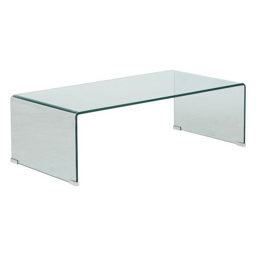 Table Basse Rectangulaire En Verre Lenia - Transparent