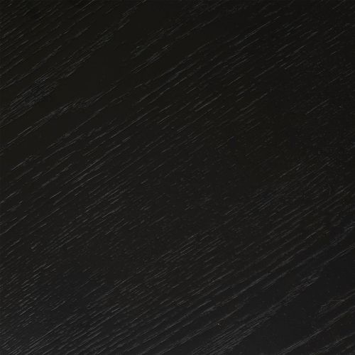 Table à Manger Ronde En Bois Pour 4 Personnes Elias - Noir