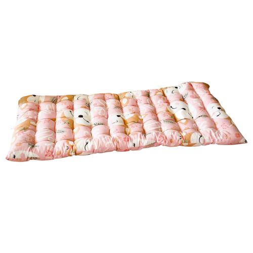 Matelas De Sol Enfant Renard - 100% Coton 120 G/m² - 55 X 120 Cm