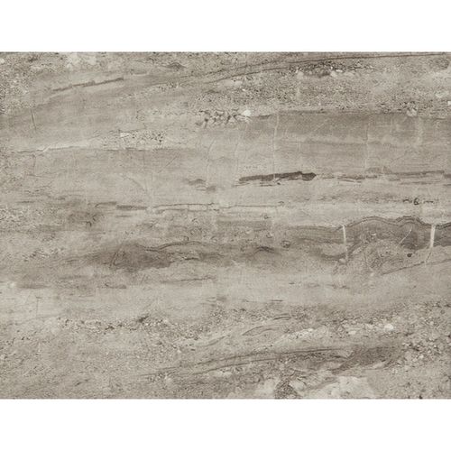 Table Basse Carrée Effet Marbre Göran - Gris