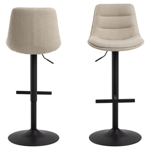 Lot De 2 Tabourets De Bar Torsten - Beige