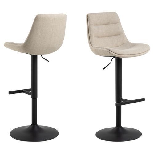 Lot De 2 Tabourets De Bar Torsten - Beige