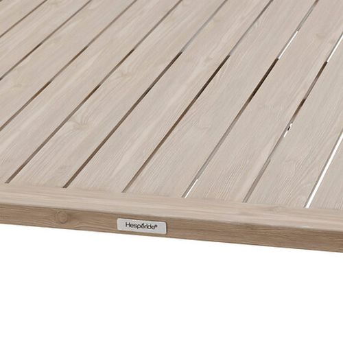 Table De Jardin Relevable Rectangulaire En Aluminium Salimia - Argile Et Lin